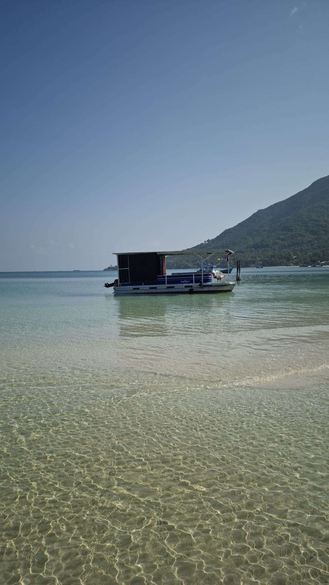 Crystal clear waters